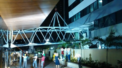Passarela entre edifícios